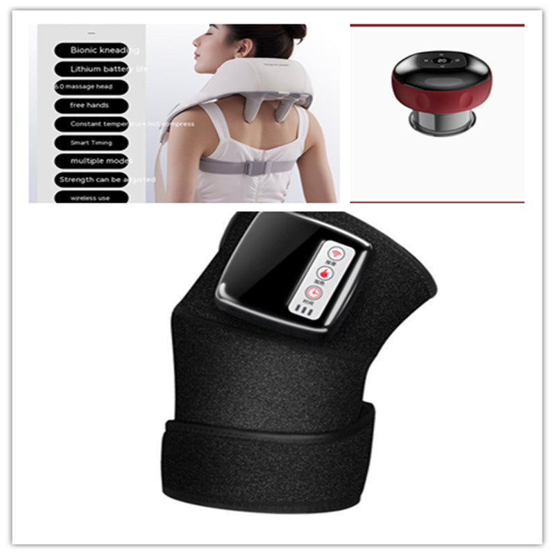 Electric Infrared Knee & Elbow Massager with Vibration Therapy