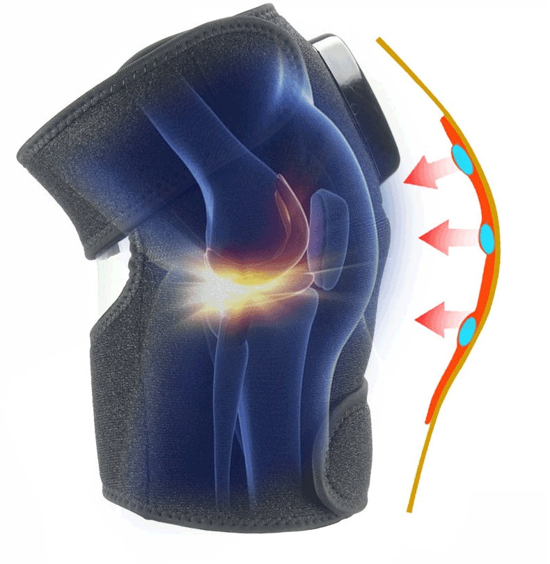 Electric Infrared Knee & Elbow Massager with Vibration Therapy