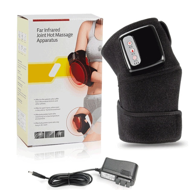 Electric Infrared Knee & Elbow Massager with Vibration Therapy