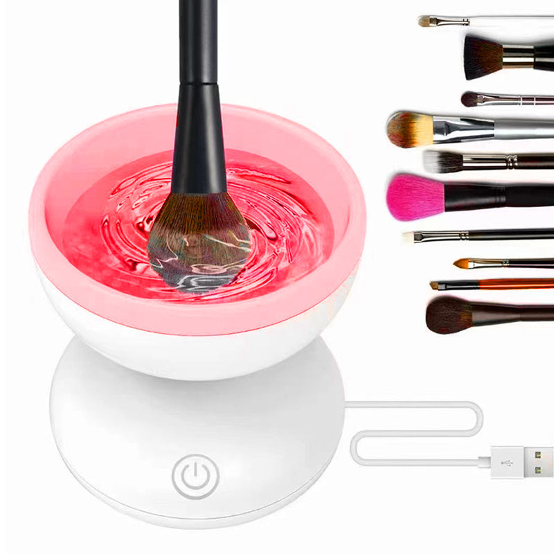 Portable USB Electric Makeup Brush Cleaner – Automatic Cleaning Machine