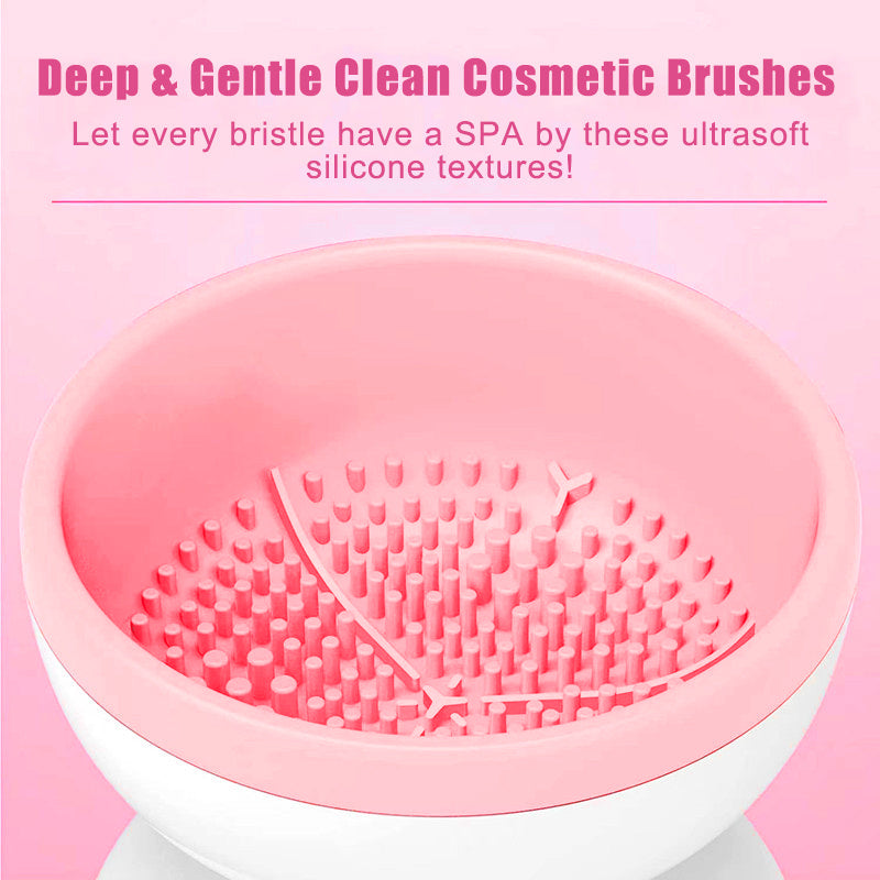 Portable USB Electric Makeup Brush Cleaner – Automatic Cleaning Machine