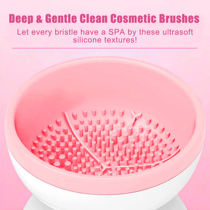 Portable USB Electric Makeup Brush Cleaner – Automatic Cleaning Machine