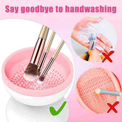 Portable USB Electric Makeup Brush Cleaner – Automatic Cleaning Machine